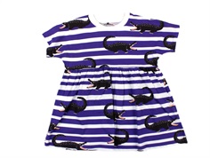 Mini Rodini kjole crocodiles purple